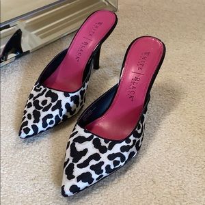 White House | Black Market Snow Leopard Heels